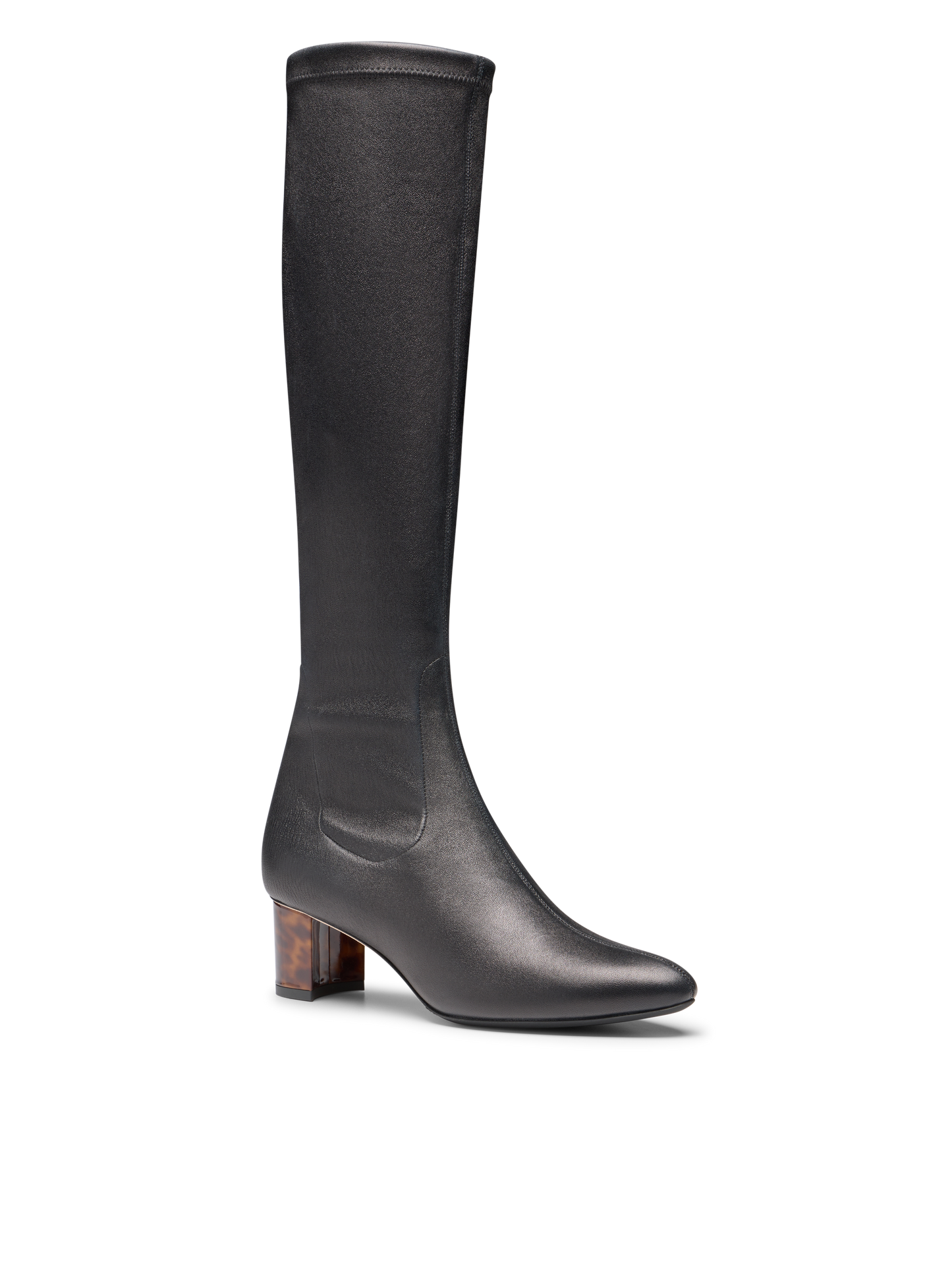 Alexandra in Black Stretch Nappa