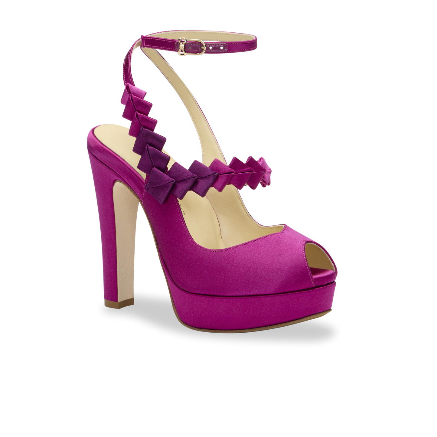 Perfect Hayworth 120 in Fuchsia Ombre Satin