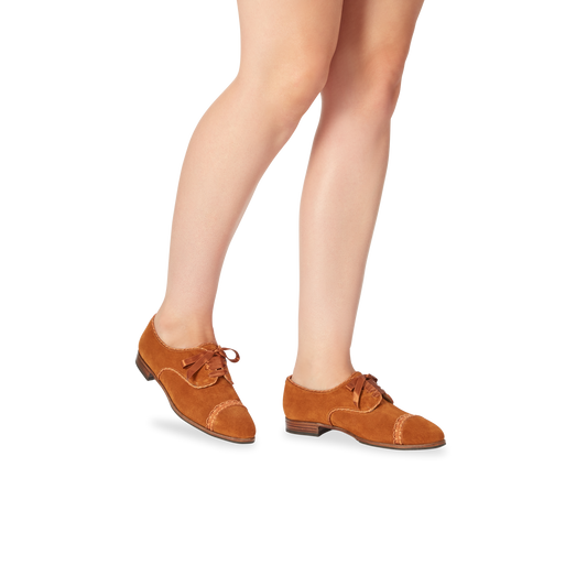 Mackie x Gravati Cognac Twist Suede