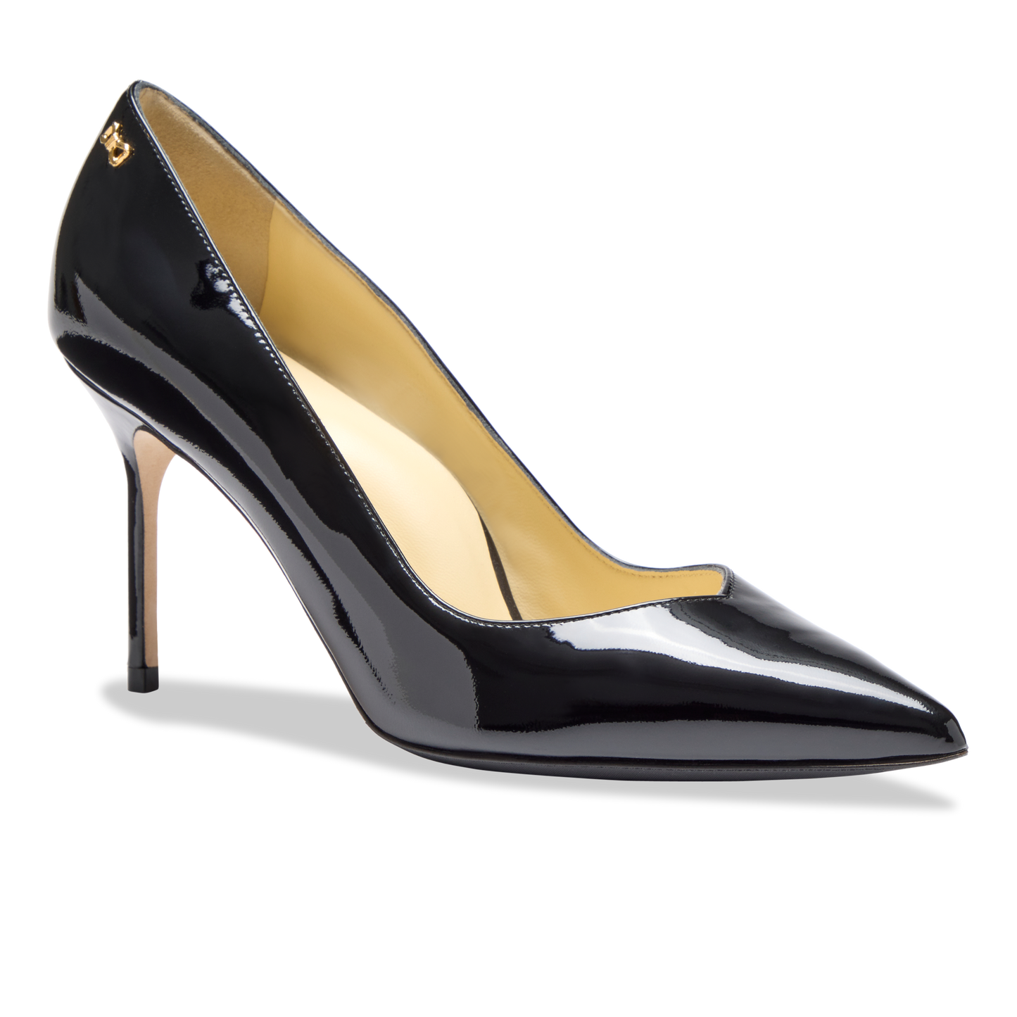 Perfect Pump 85 in Black Patent