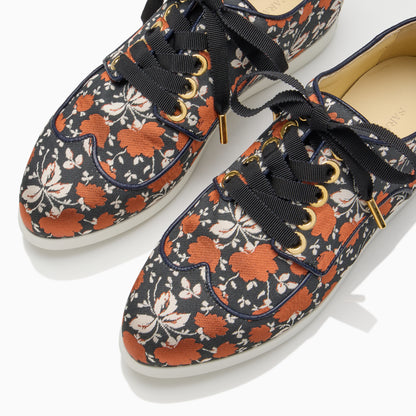 Wanderlust Oxford in Autumn Floral Jacquard