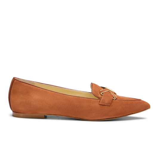 Mirjana Loafer in Cognac Suede