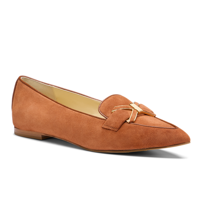 Mirjana Loafer in Cognac Suede