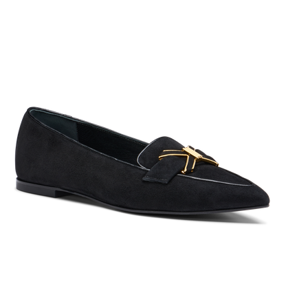 Mirjana Loafer in Black Suede