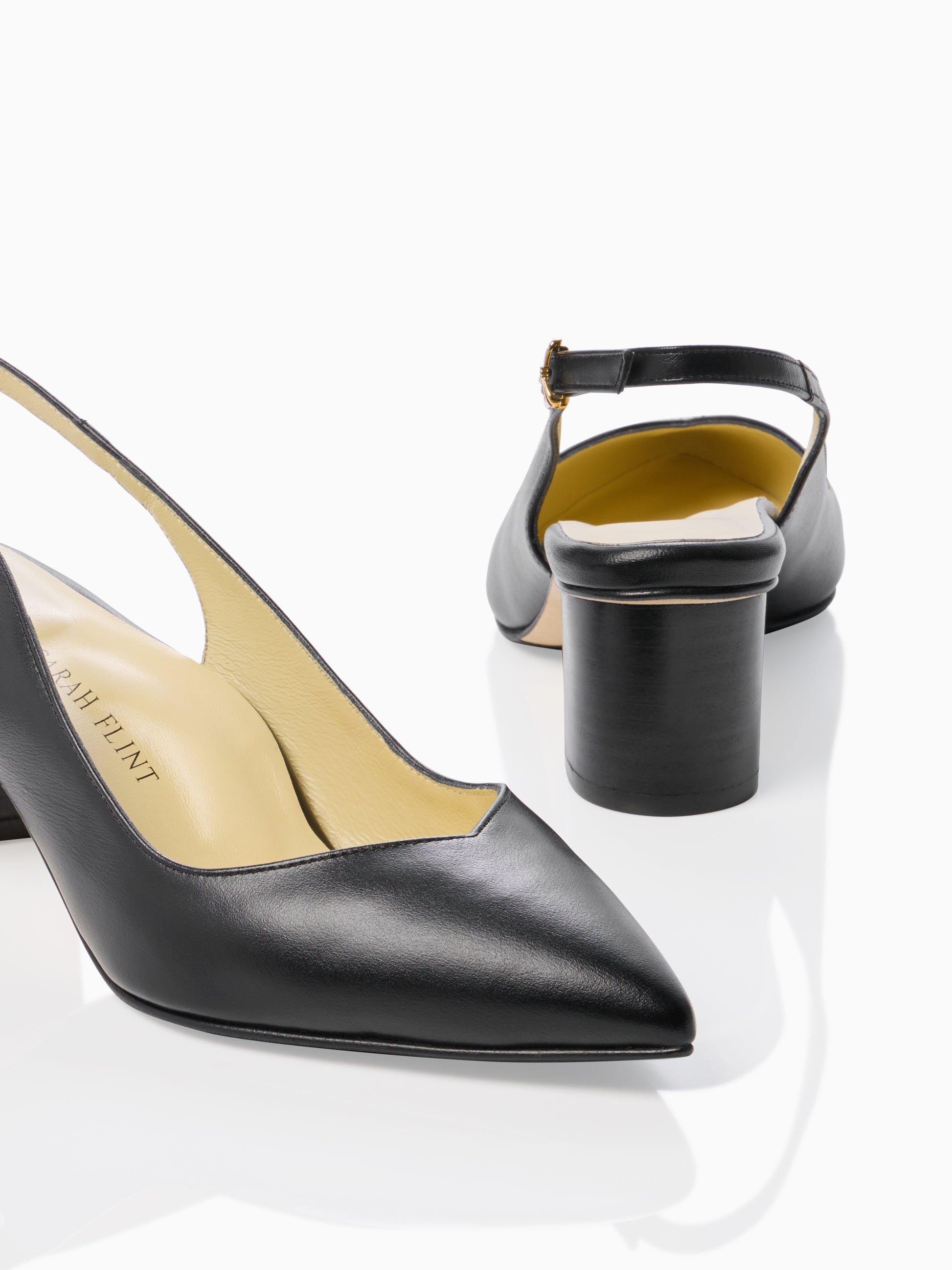 Perfect Emma Sling 50 in Black Calf