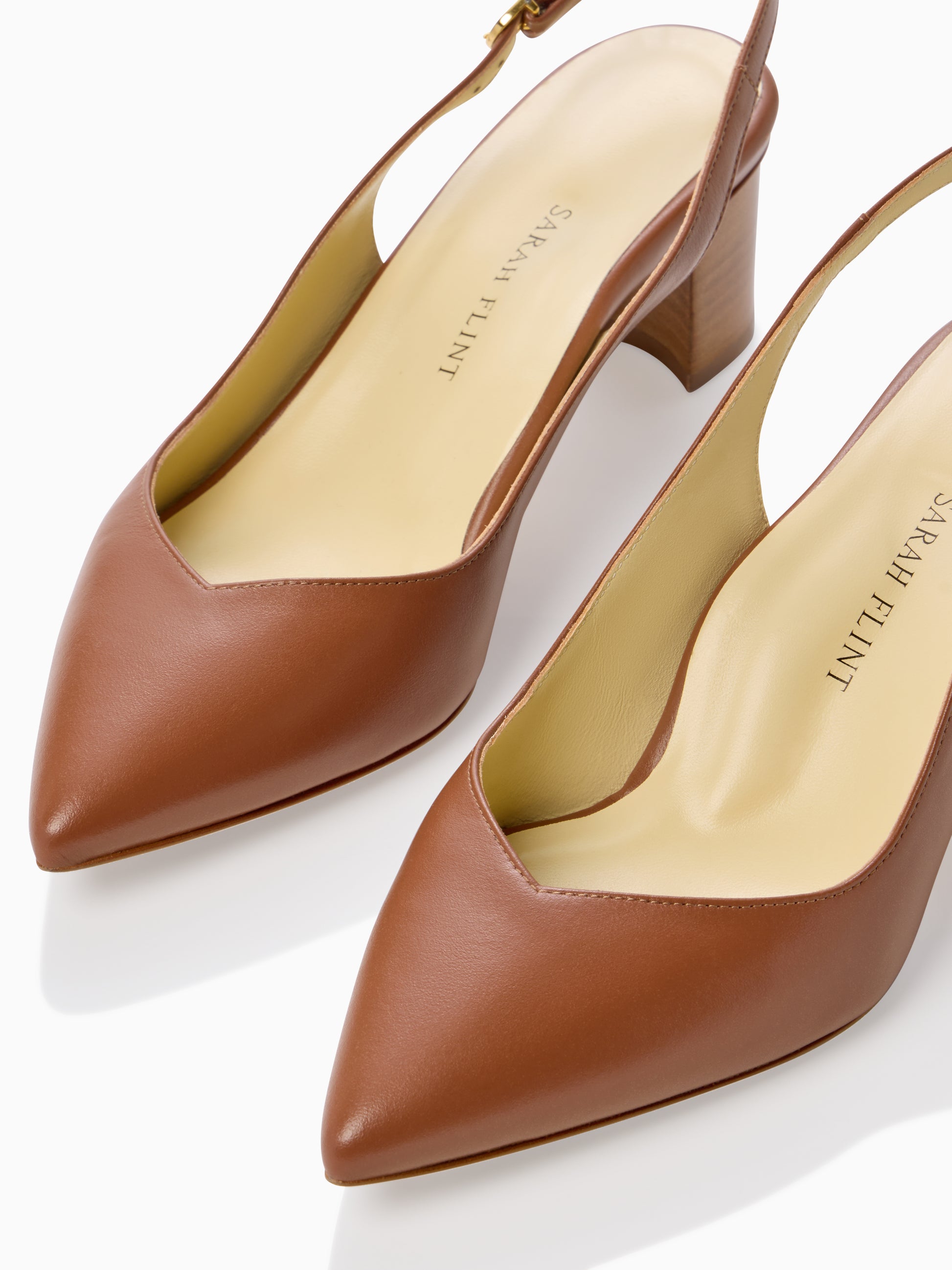 Perfect Emma Sling 50 in Cognac Calf