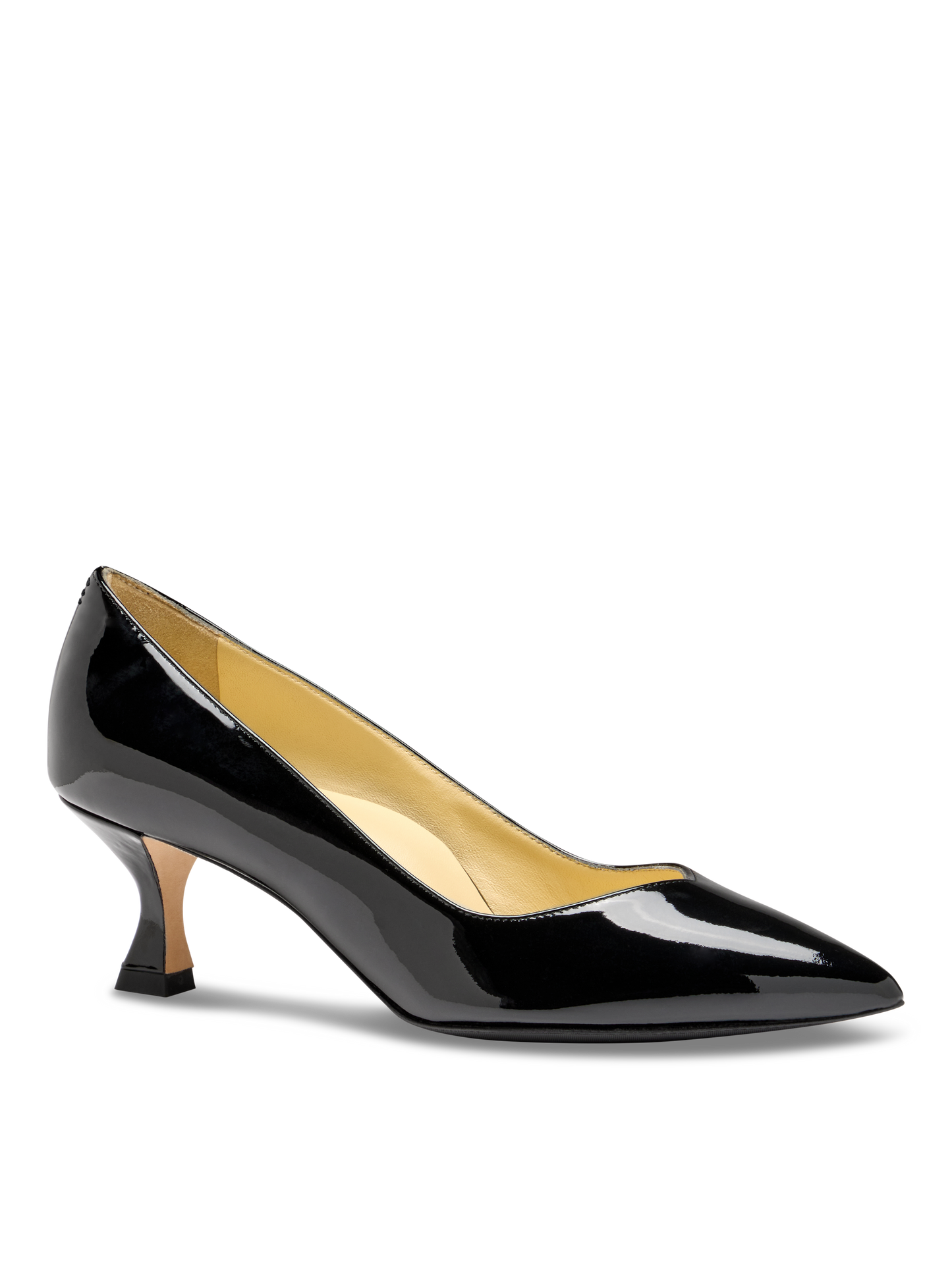Perfect Kitten Pump 50 in Black Patent