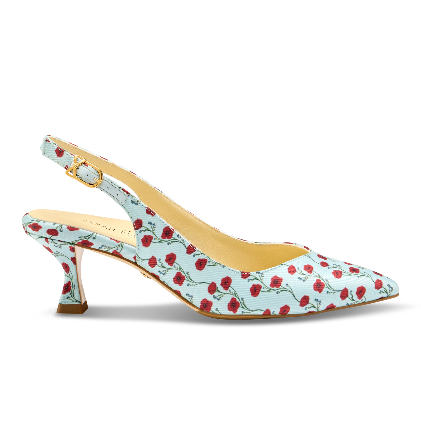 Perfect Kitten Sling 50 in Poppy Printed Silk