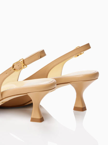 Perfect Kitten Sling 50 in Sand Calf