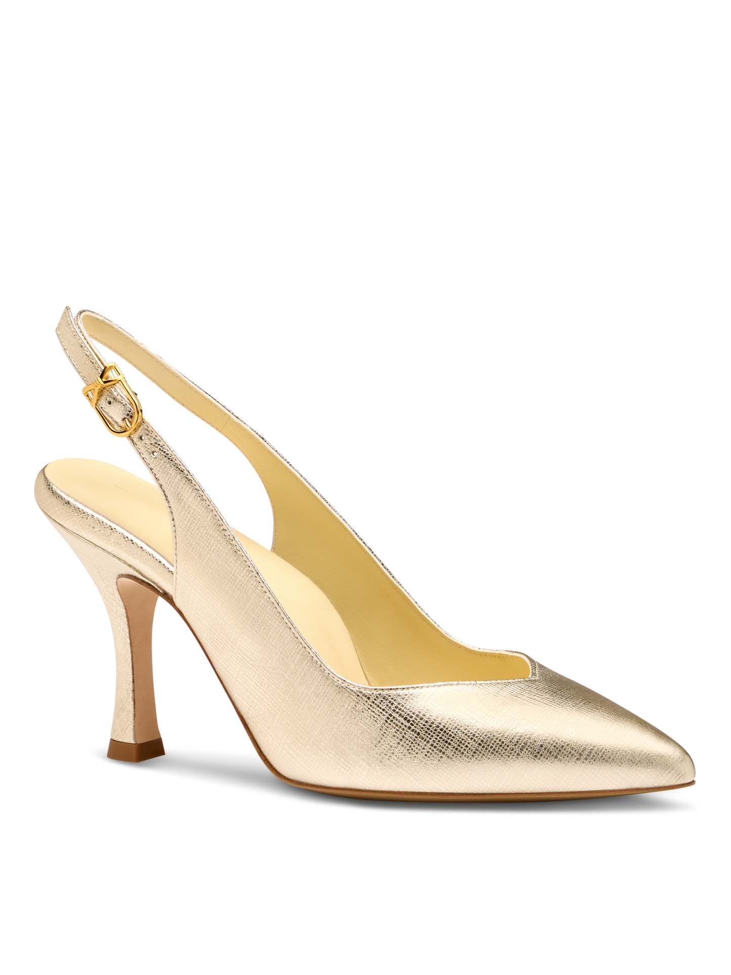 Perfect Sling 85 in Gold Saffiano