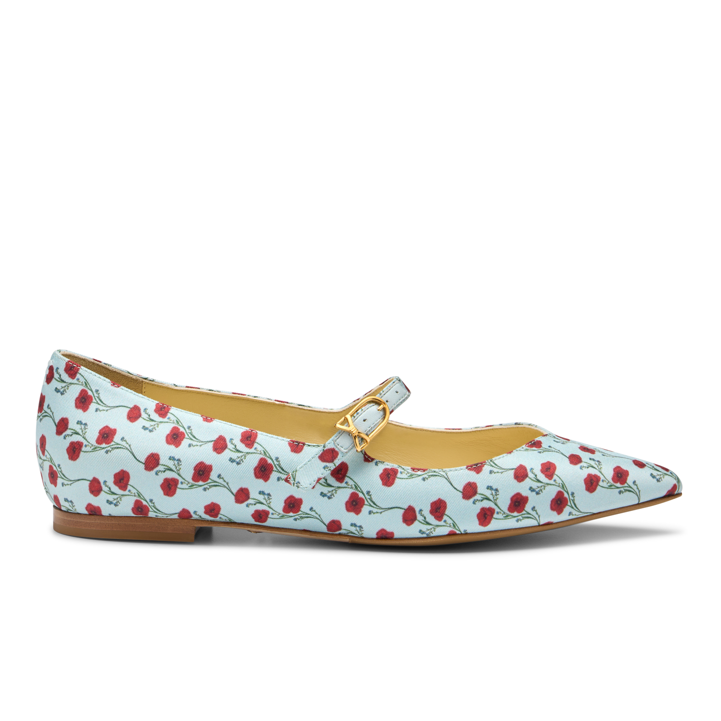 Runi in Poppy Printed Silk