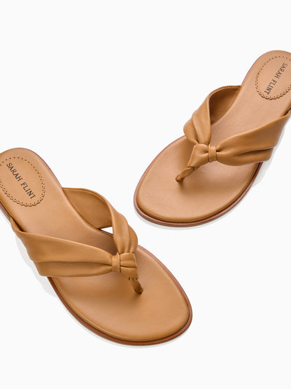 Maeve Sandal in Caramel Nappa
