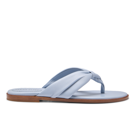 Maeve Sandal in Dusty Blue Nappa