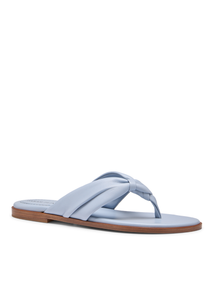 Maeve Sandal in Dusty Blue Nappa