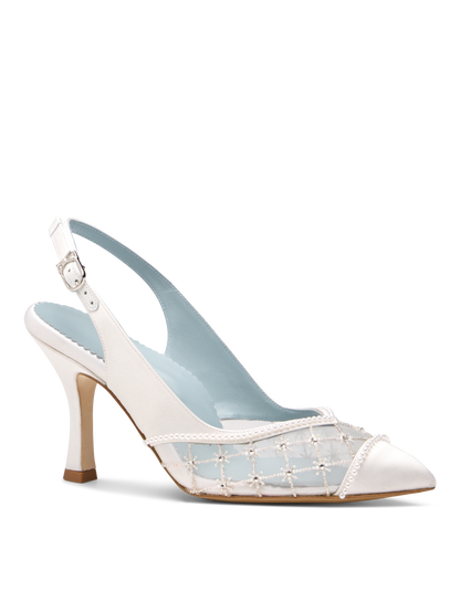 Perfect Sling 85 in White Satin