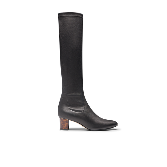 Alexandra in Black Stretch Nappa