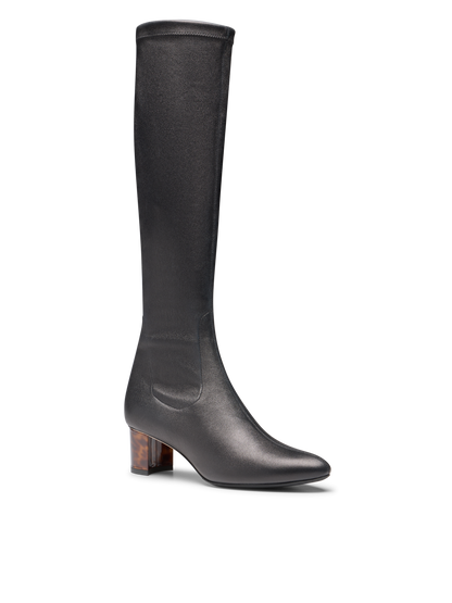 Alexandra in Black Stretch Nappa