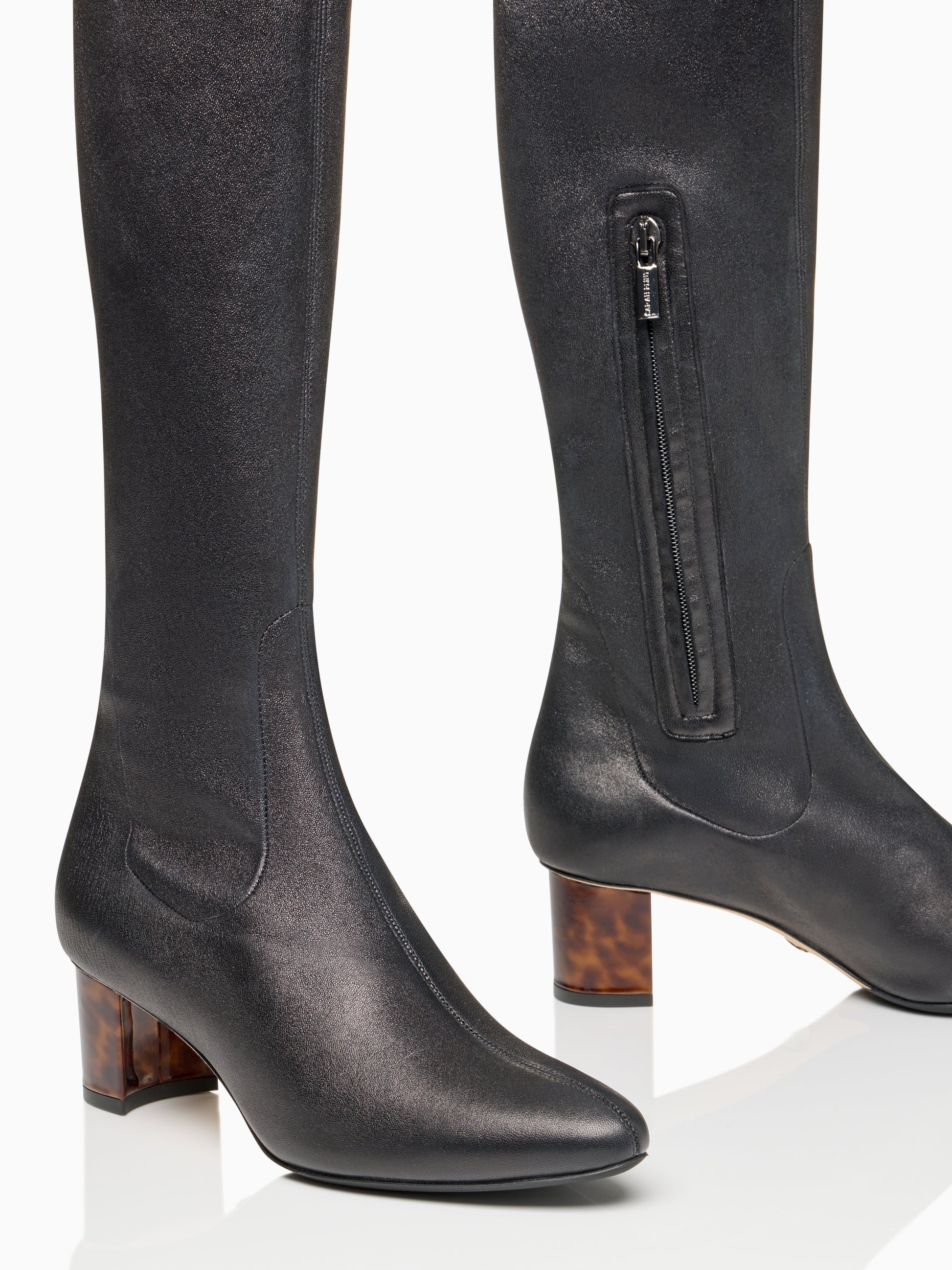 Alexandra in Black Stretch Nappa