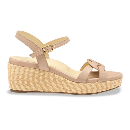 Perfect Dawn Wedge 50 in Sand Calf