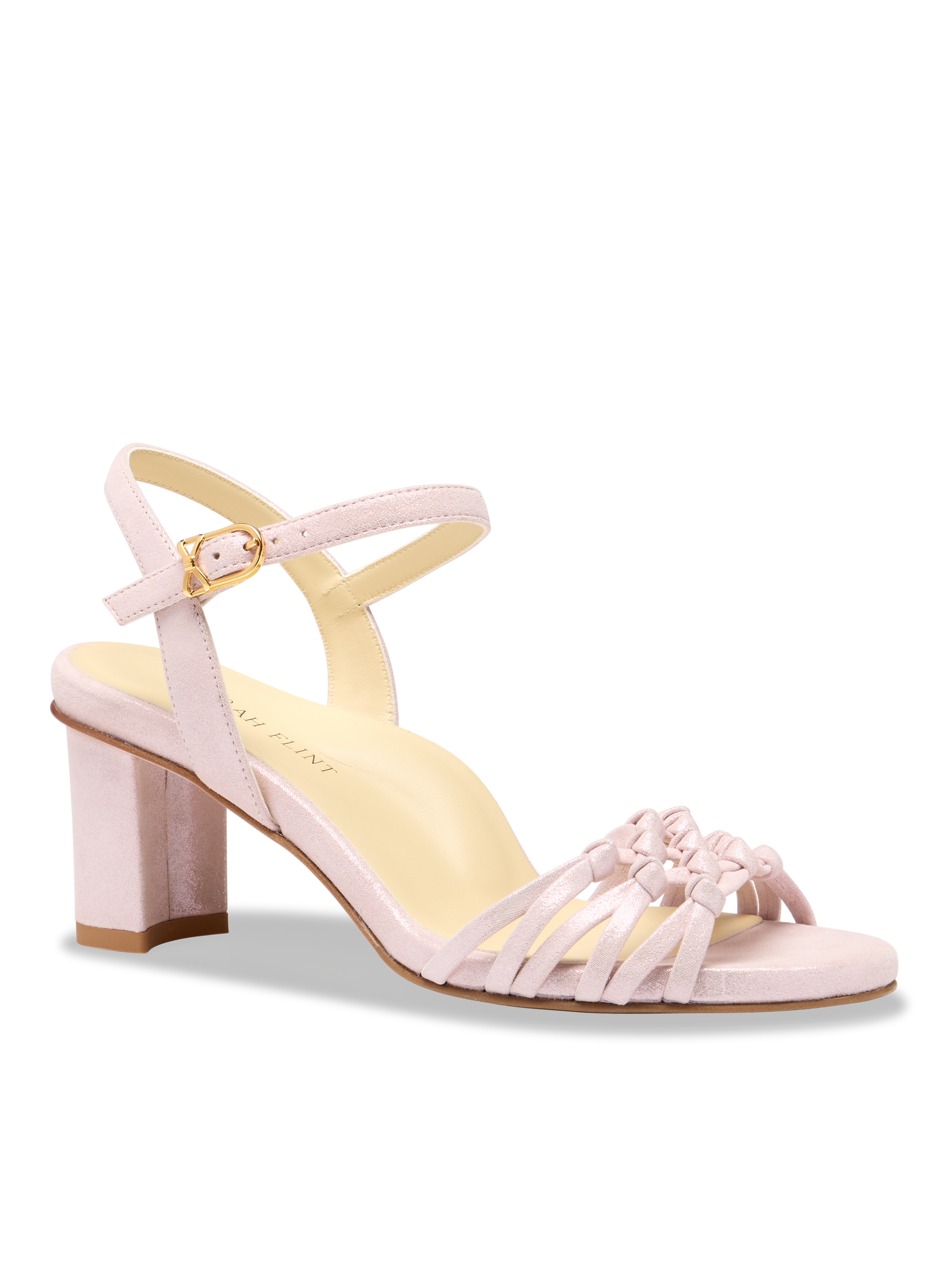 Perfect Erika 60 in Light Pink Shimmer Suede