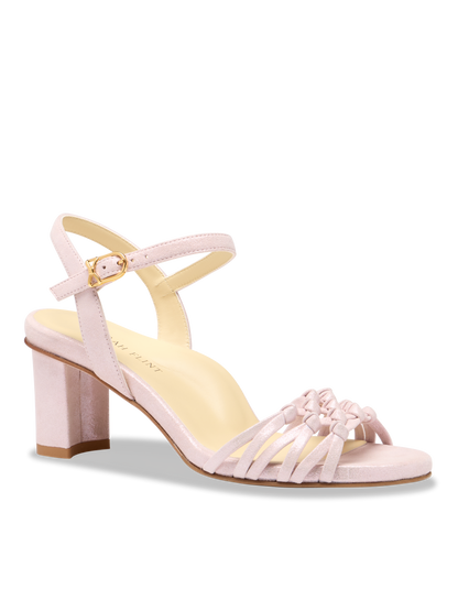 Perfect Erika 60 in Light Pink Shimmer Suede