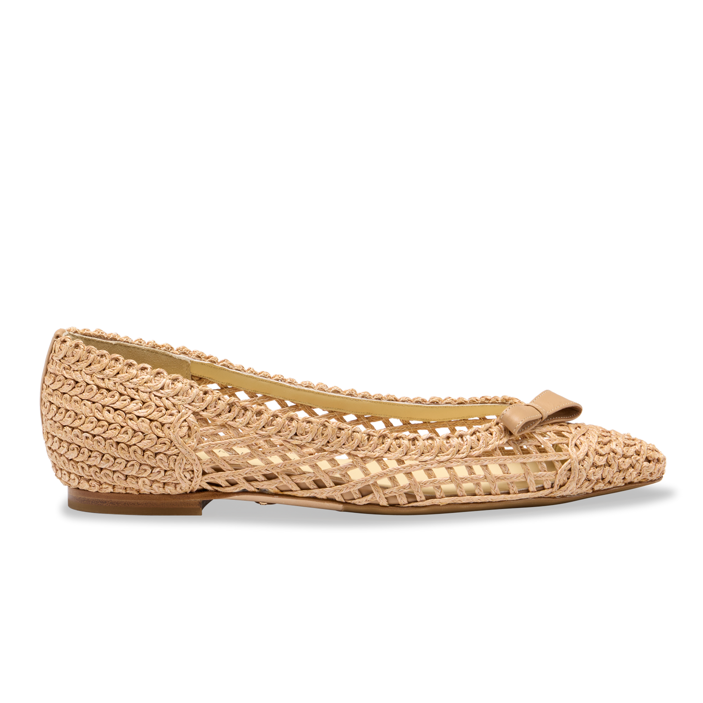 Natalie in Almond Raffia