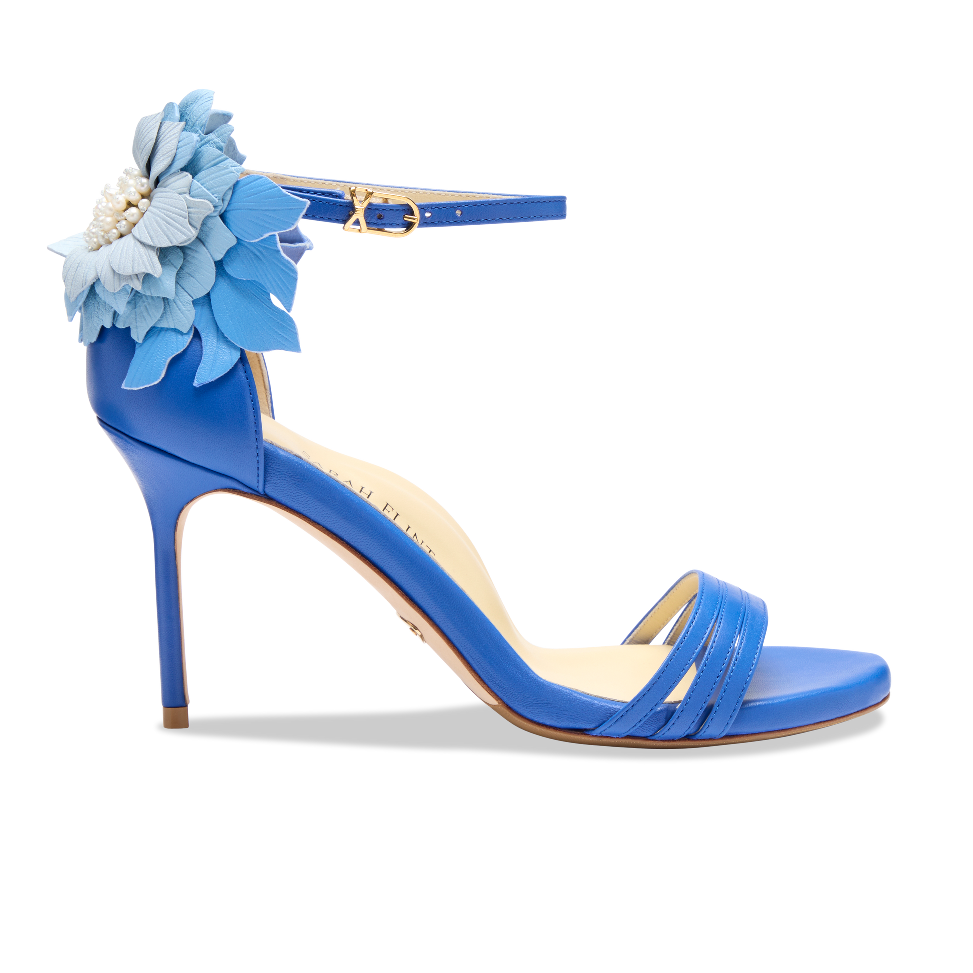 Perfect Sandal 85 in Cove Blue Nappa