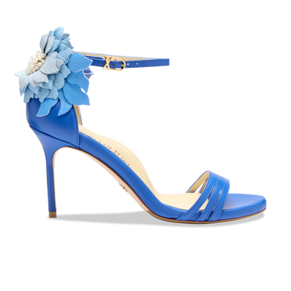 Perfect Sandal 85 in Cove Blue Nappa