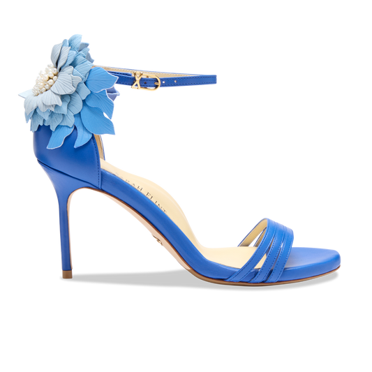 Perfect Sandal 85 in Cove Blue Nappa