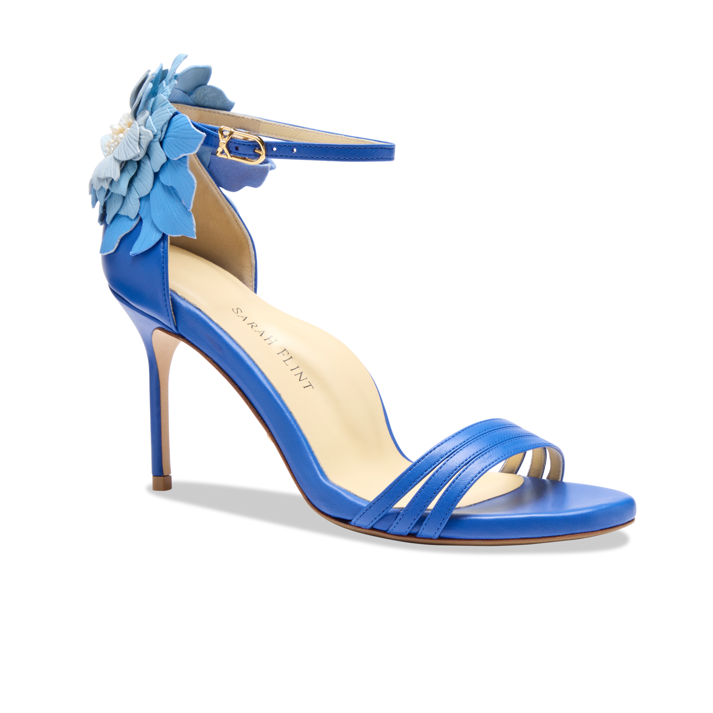 Perfect Sandal 85 in Cove Blue Nappa