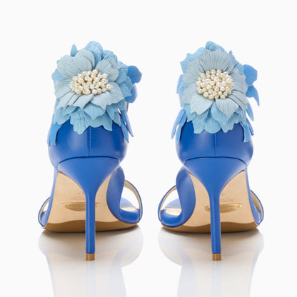 Perfect Sandal 85 in Cove Blue Nappa