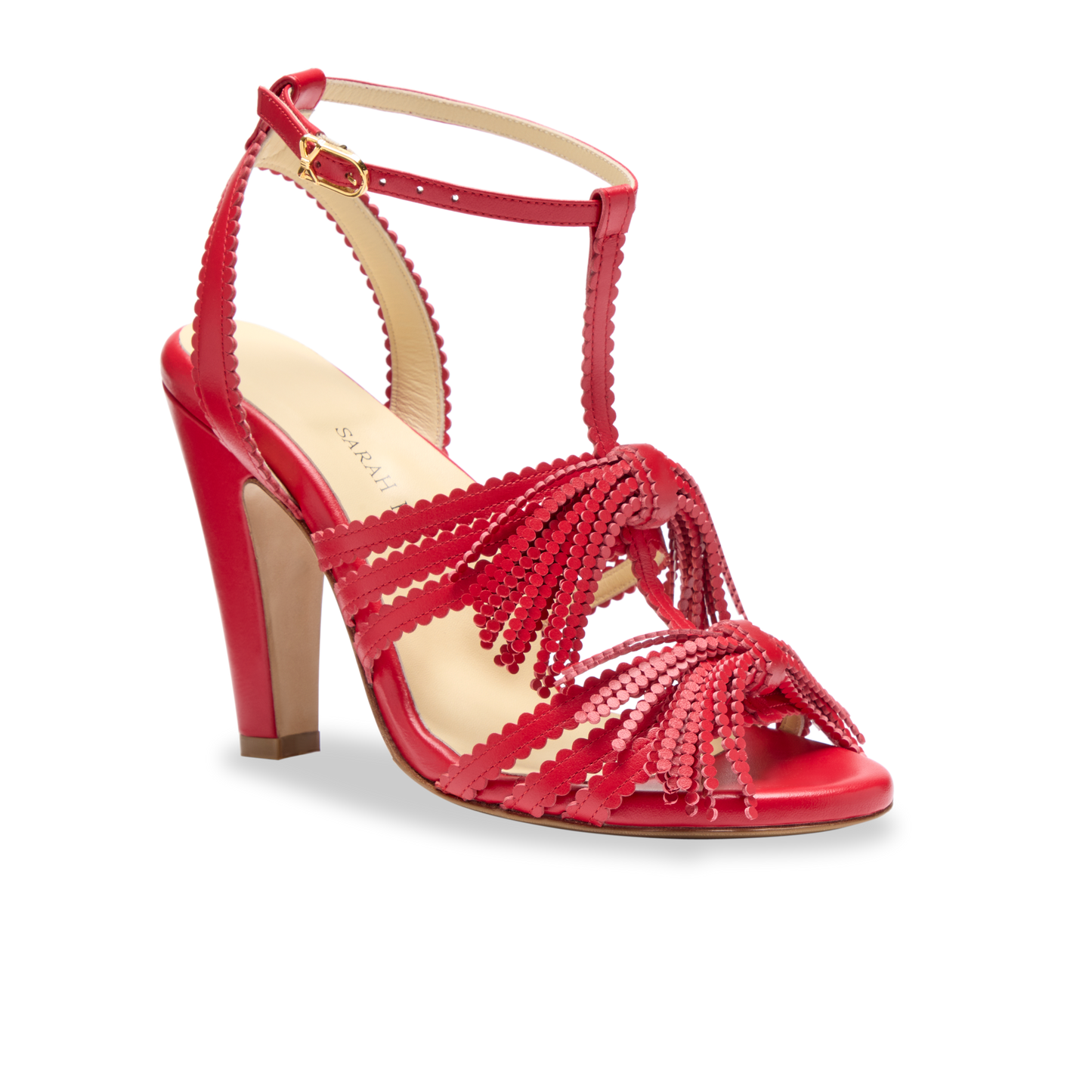 Perfect Kathryn 100 in Rose Red Calf