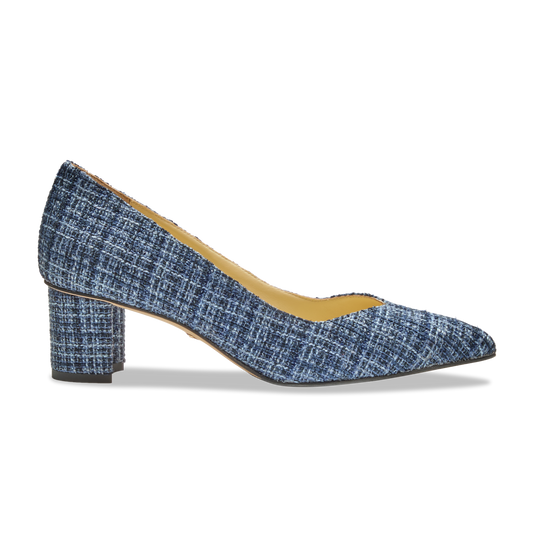 Perfect Emma in Midnight Navy & Metallic Fleck