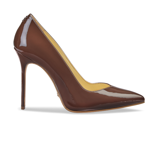 Perfect Pump 100 in Deep Mocha Patent