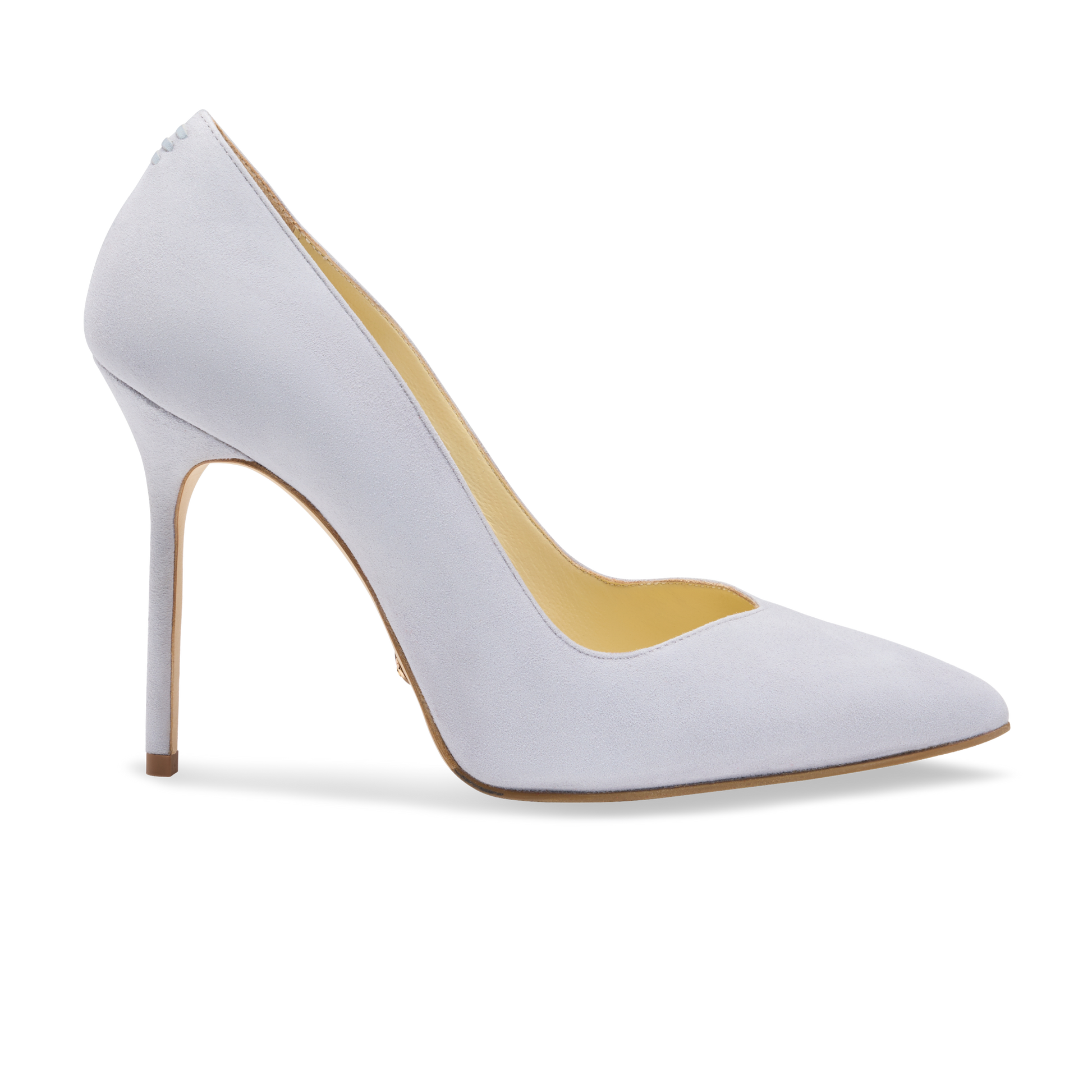 Perfect Pump 100 in Misty Gray Suede
