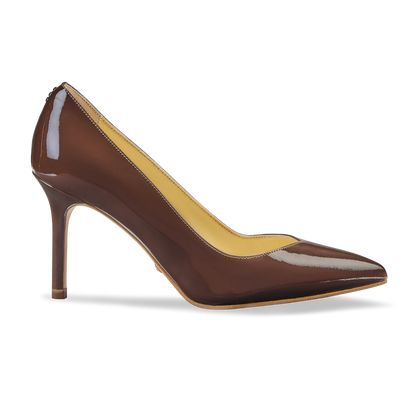 Perfect Pump 85 in Deep Mocha Patent