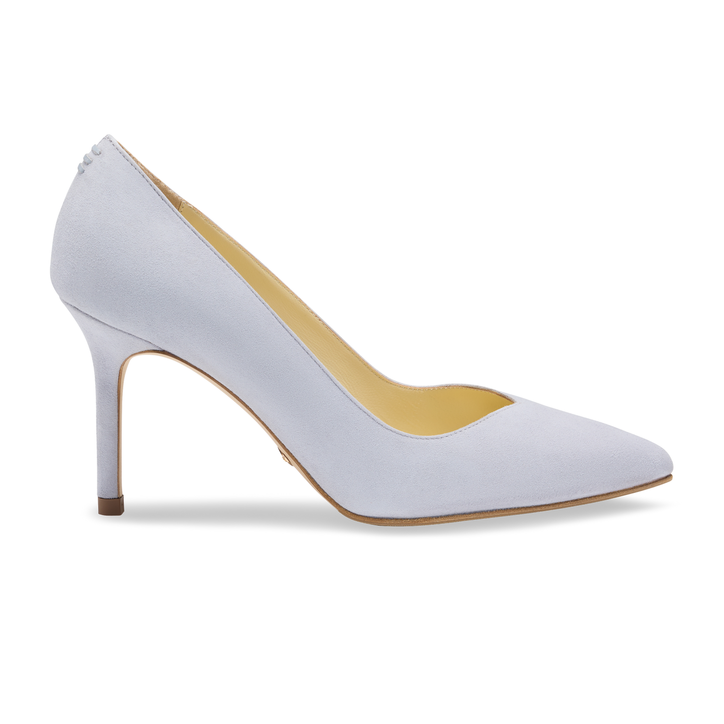 Perfect Pump 85 in Misty Gray Suede
