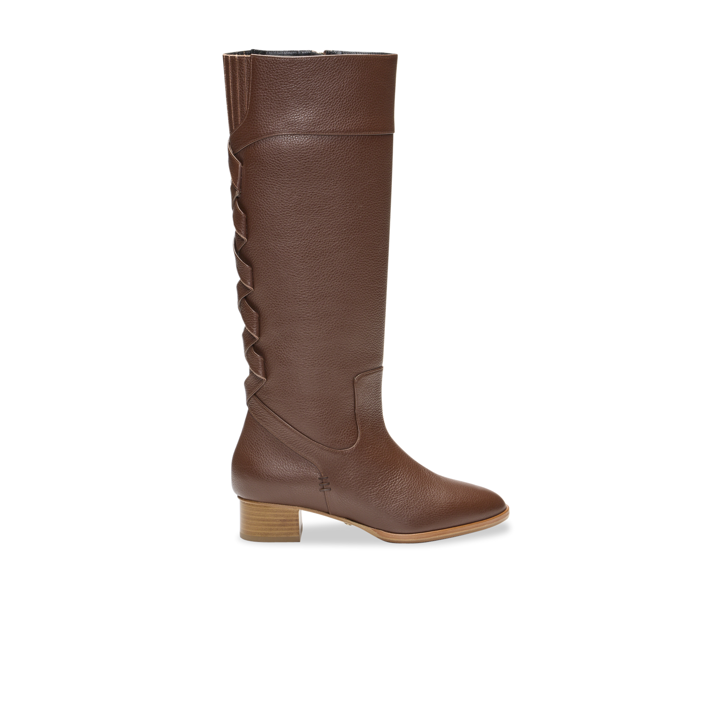 Perfect Winchester Boot 30 in Walnut Pebble Calf
