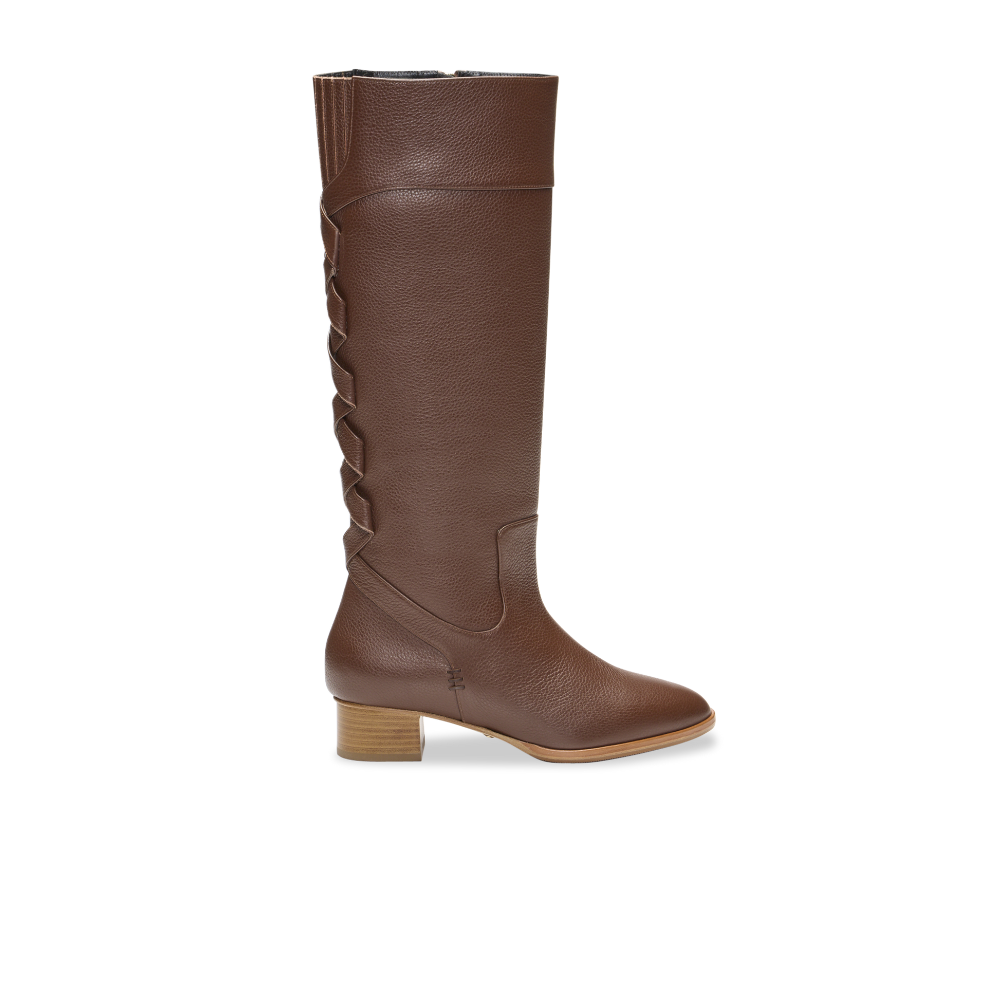 Perfect Winchester Boot 30 in Walnut Pebble Calf