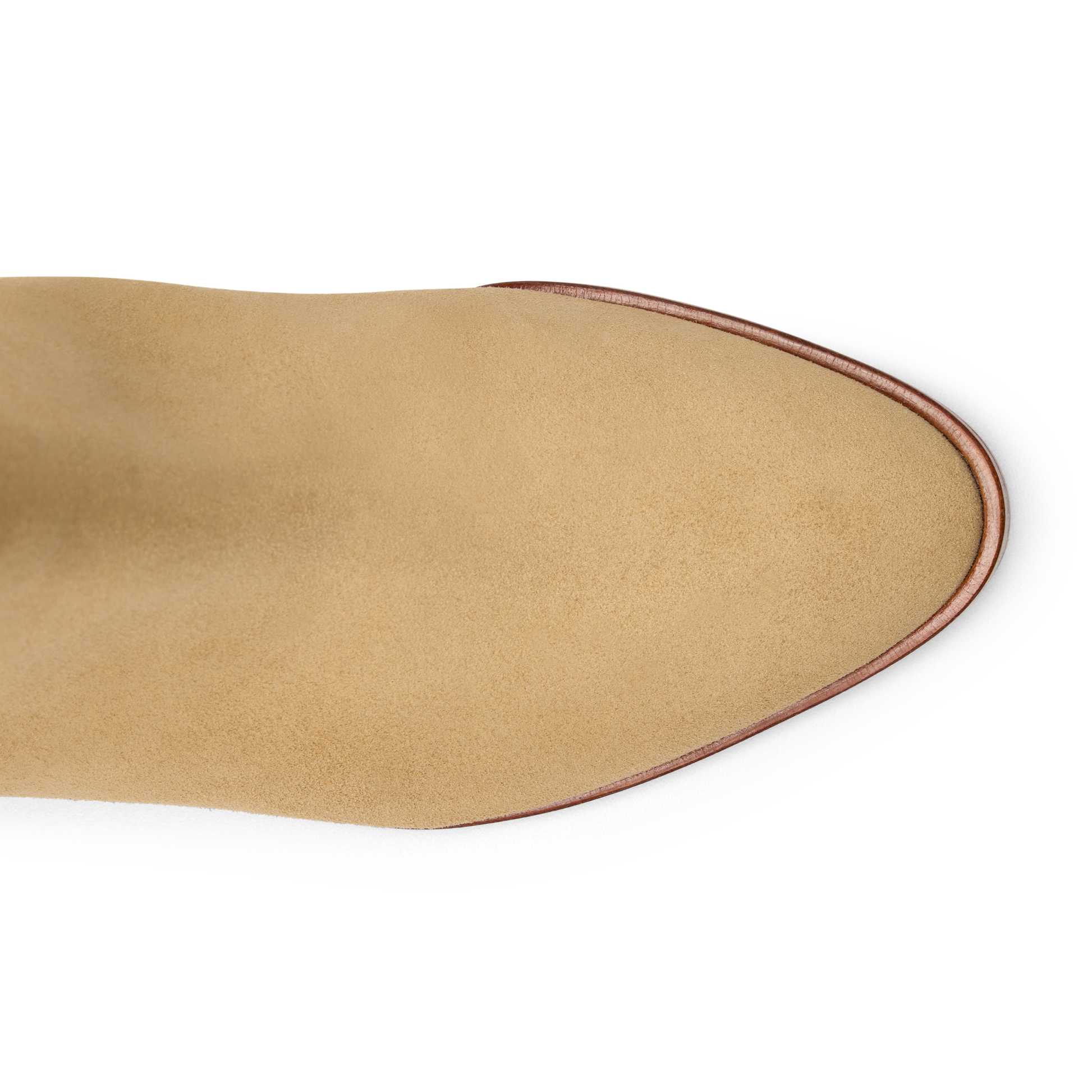 Perfect Zip Bootie 30 in Camel Crosta