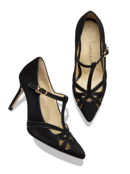 Perfect Perez 85 in Black Suede