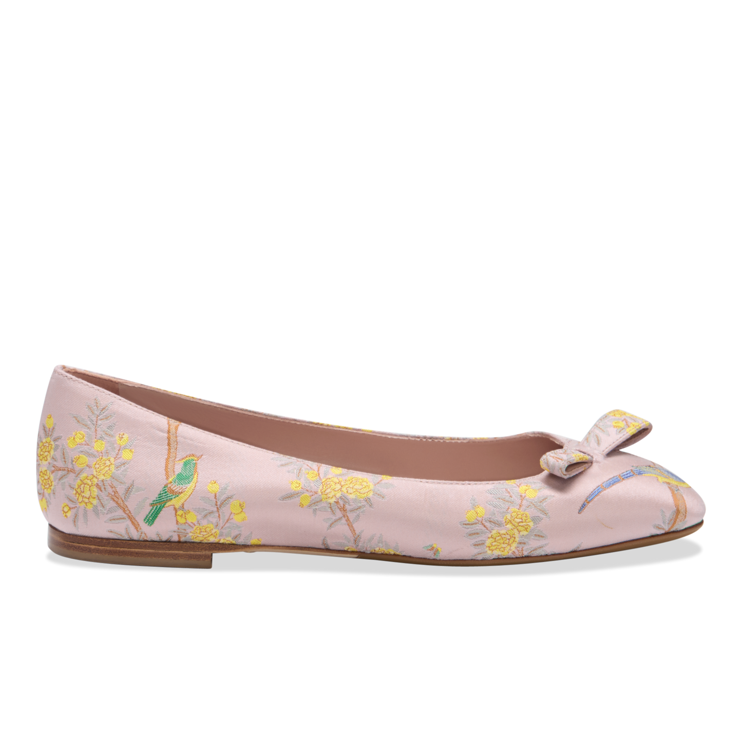 Sarah Flint X Gracie Natalie Ballerina in Pink Holts Garden Jacquard