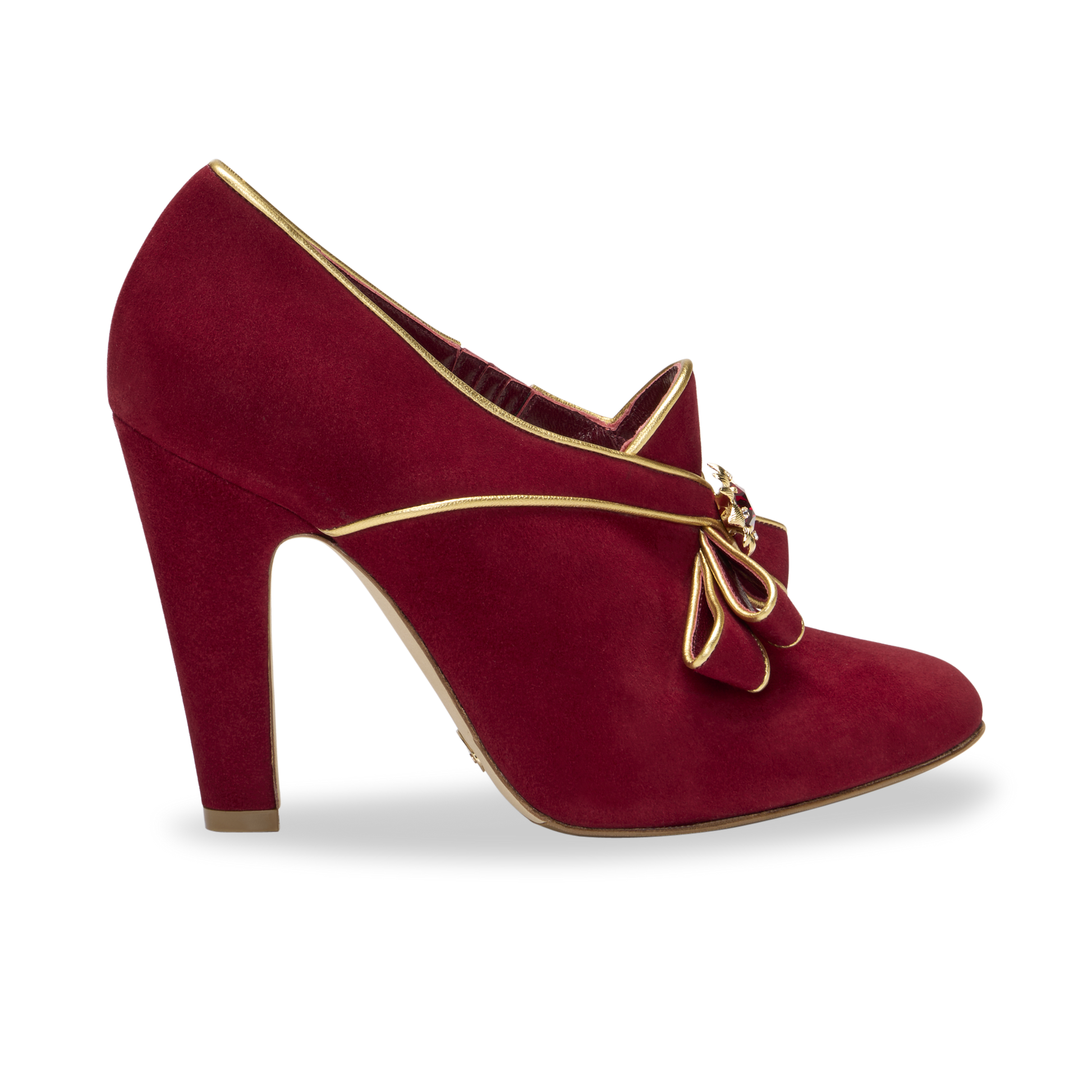 Saustad 100 in Claret Suede
