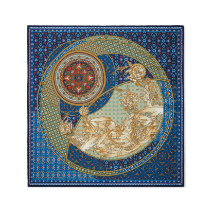 Mosaic Garden Scarf 140