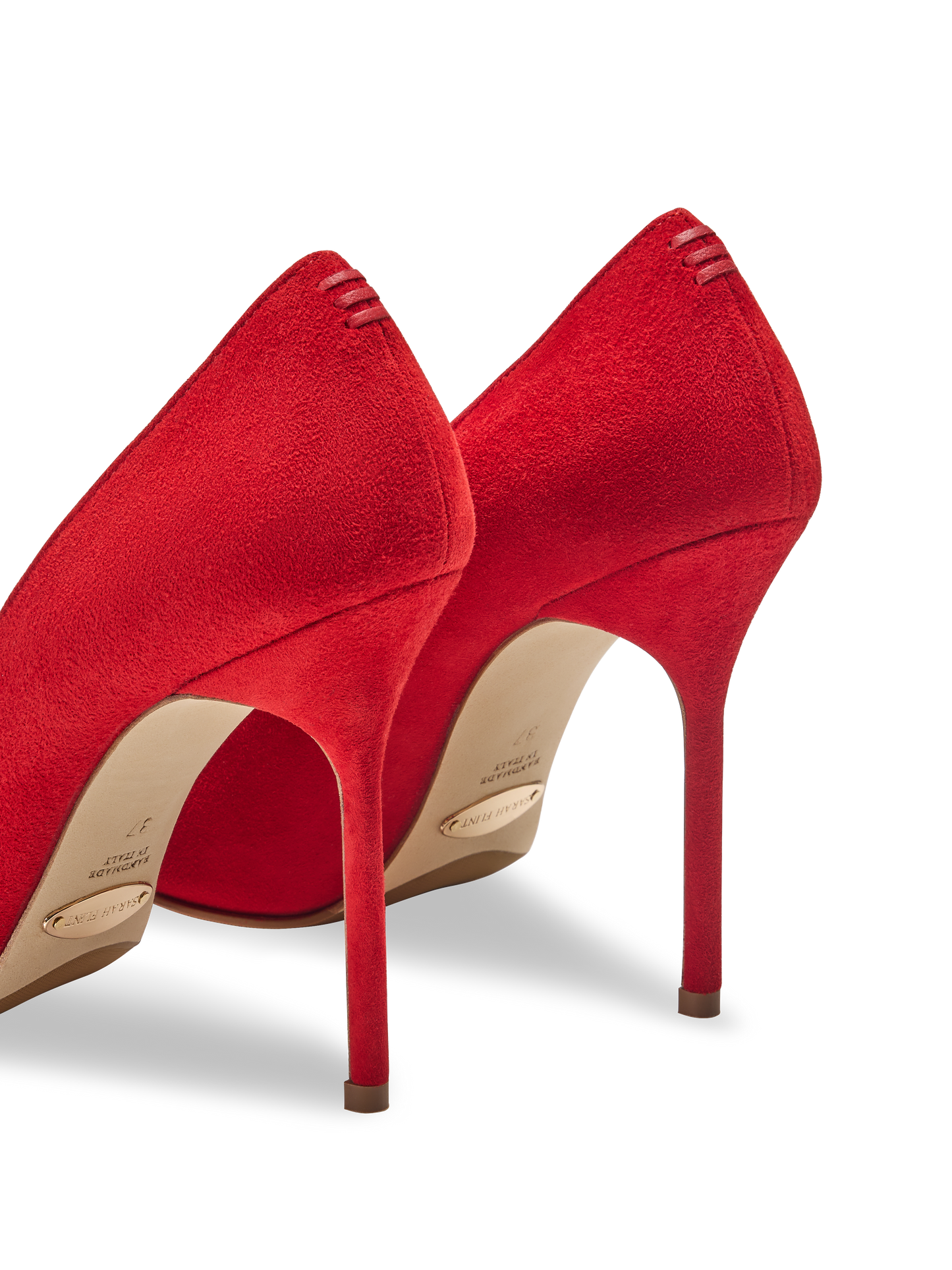 Perfect Pump 100 in Lipstick Red Suede