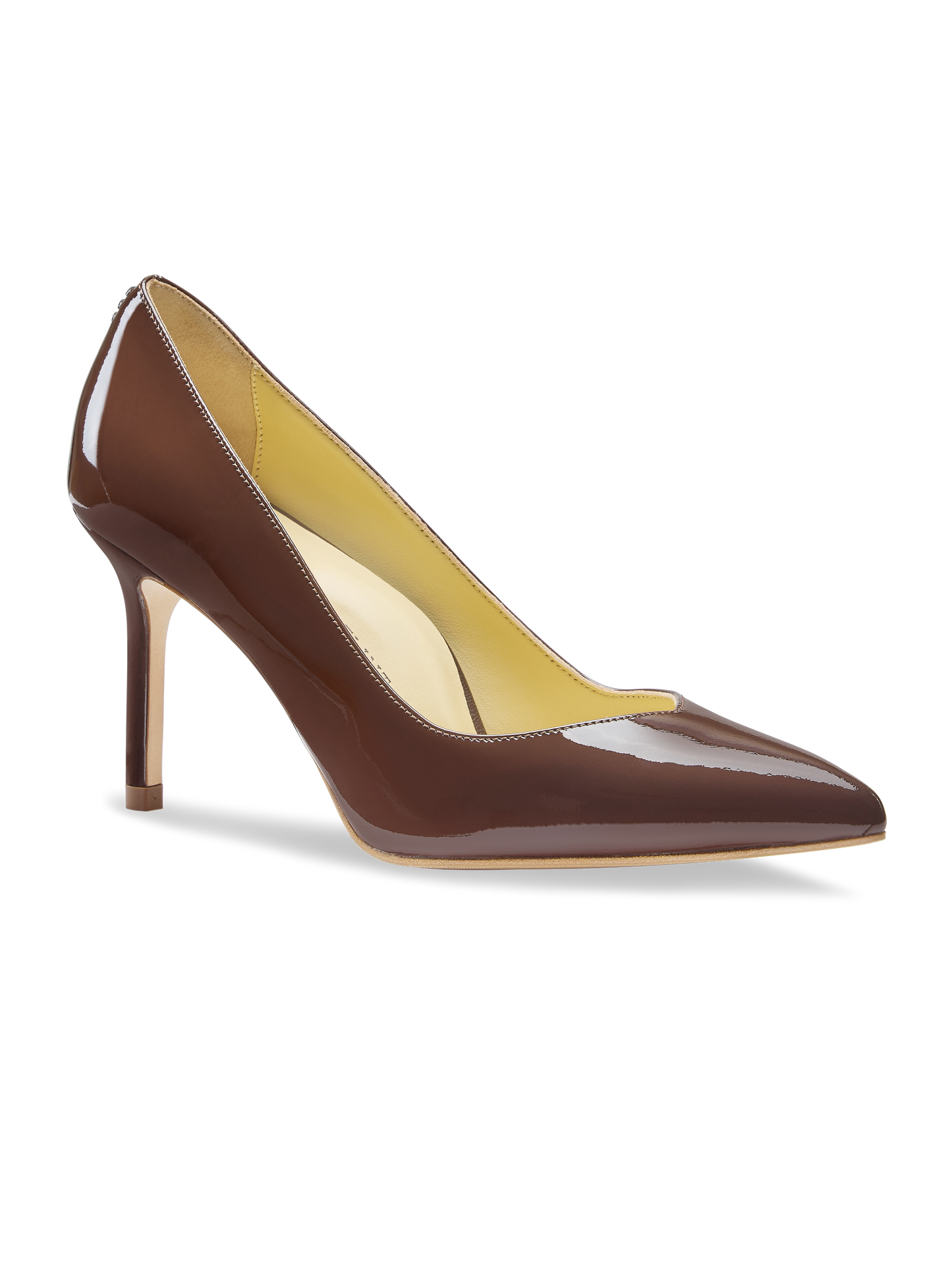 Perfect Pump 85 in Deep Mocha Patent