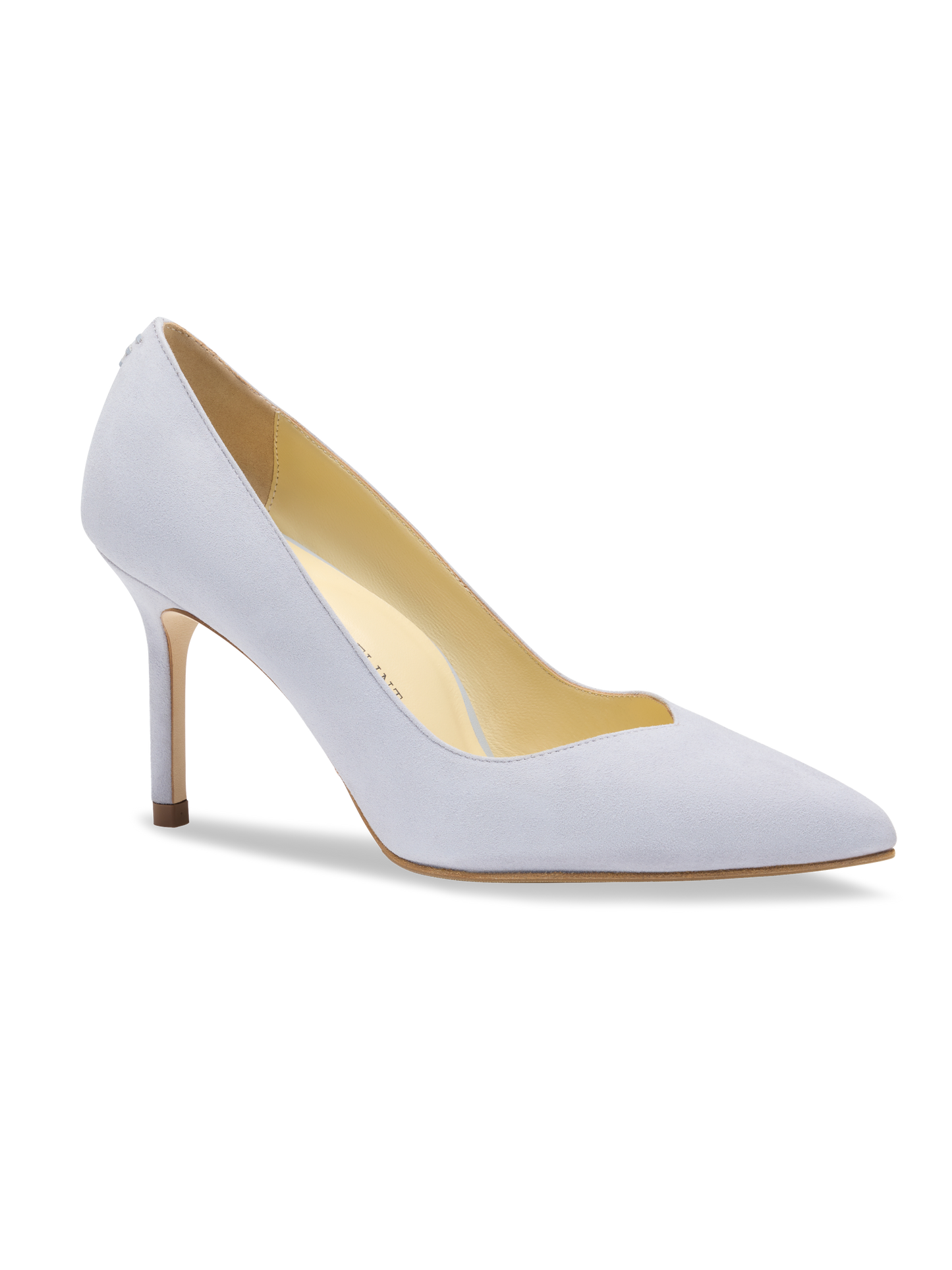 Perfect Pump 85 in Misty Gray Suede