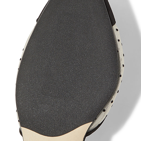 Sarah Flint rubber forepart shoe detail
