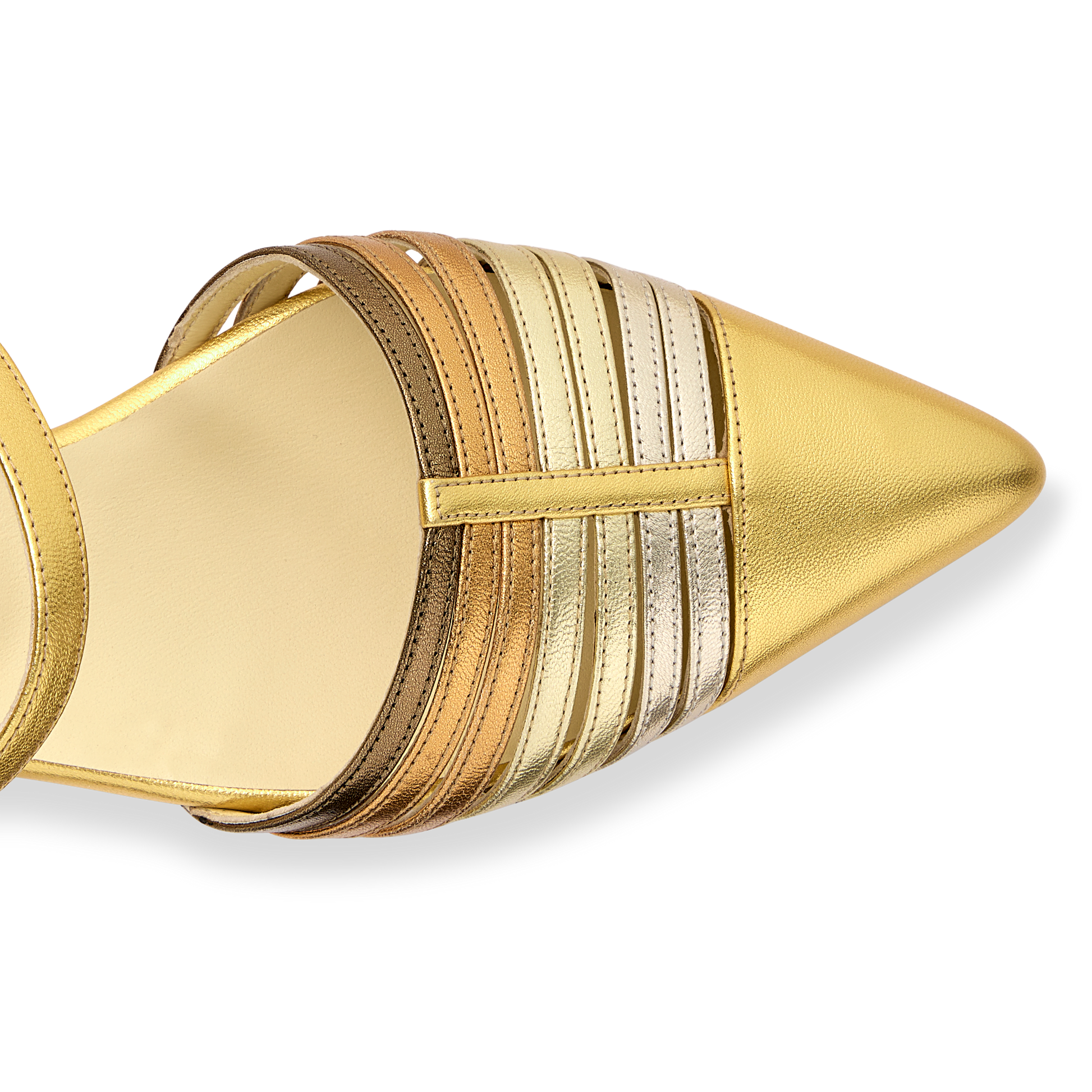 Aet D'Orsay in Bright Gold Ombre Nappa