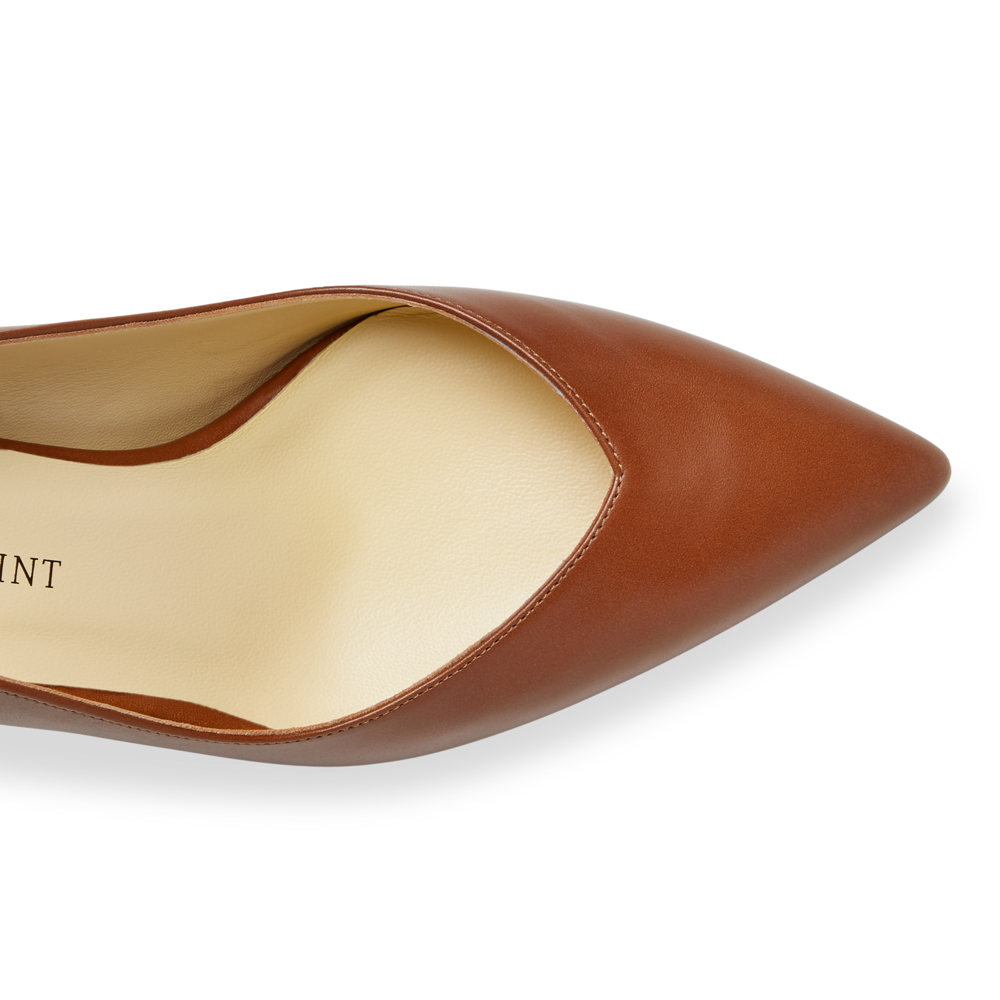 50mm Italian Made Emma Slingback Pump in Cognac Calf